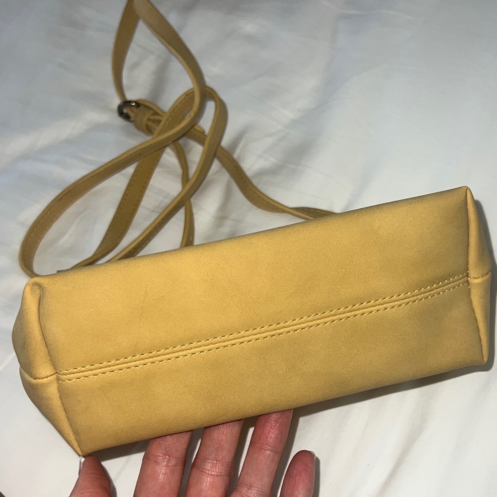 Yellow Suede Bag - Picture 11 of 15
